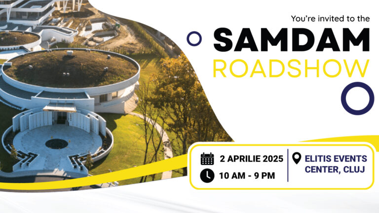 Read more about the article HR SUMMIT te invită la SAMDAM Roadshow Cluj – Evenimentul dedicat cadourilor corporate și echipamentelor profesionale!