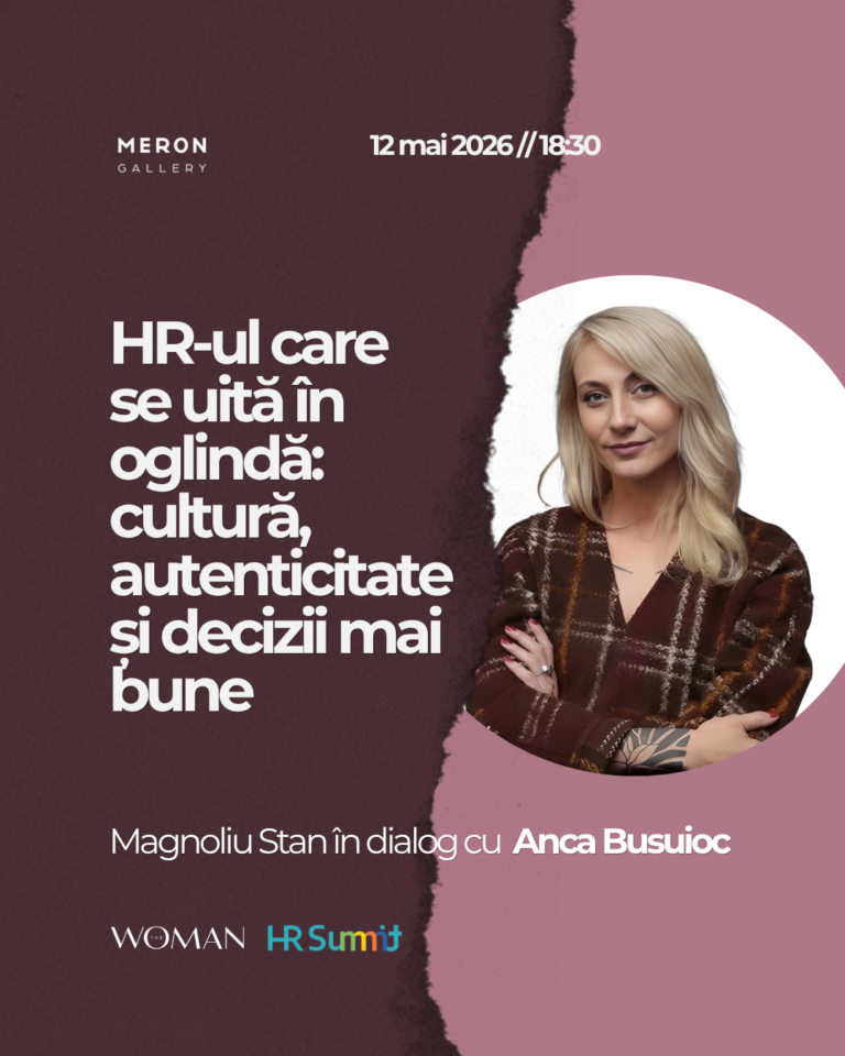 Read more about the article HR TWILIGHT TALKS – HR-ul care se uită în oglindă: cultură, autenticitate și decizii mai bune